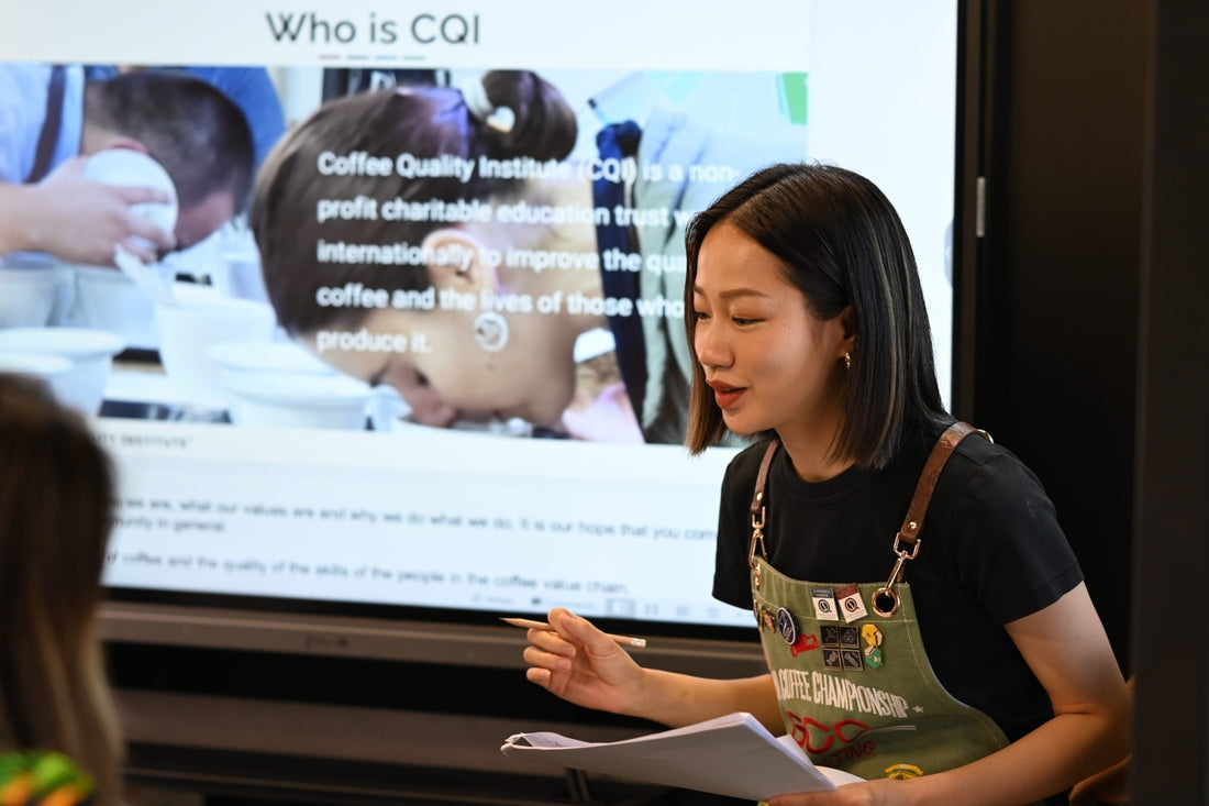 Coffee Jouney : Coffee Instructor by Liz Chen