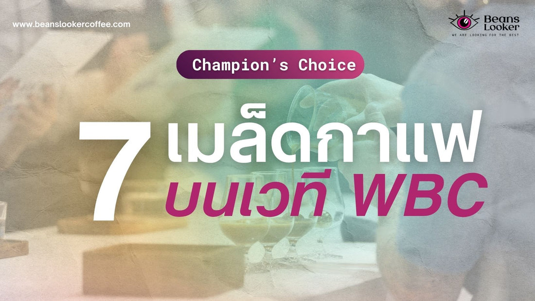 เมล็ดกาแฟที่ถูกใช้บ่อยที่สุดในเวทีแข่งขันระดับโลก (WBC 2025)