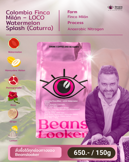 Colombia Finca Milán – LOCO Watermelon Splash Anaerobic Nitrogen | Caturra