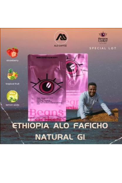 Ethiopia ALO Faficho 74158 – Natural G1 กาแฟเอธิโอเปียอโล ล็อตพิเศษ