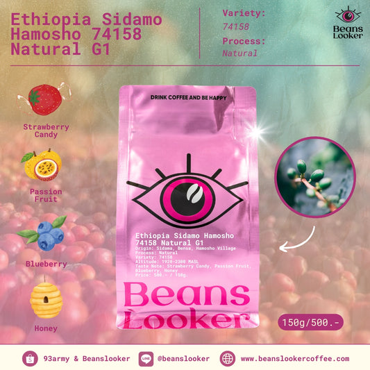 Ethiopia Sidamo Hamosho 74158 Natural G1