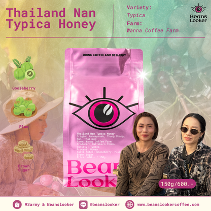 Thailand Nan Typica Honey – Wanna Coffee Farm