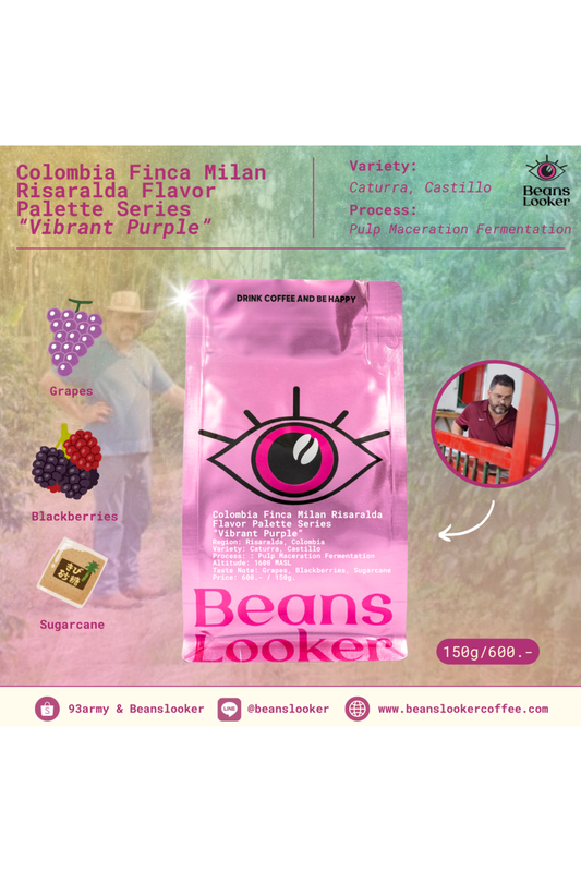 Colombia Finca Milán – Flavor Palette Series “Vibrant Purple”
